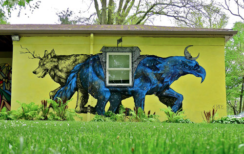 Artist painter Lunar New Year