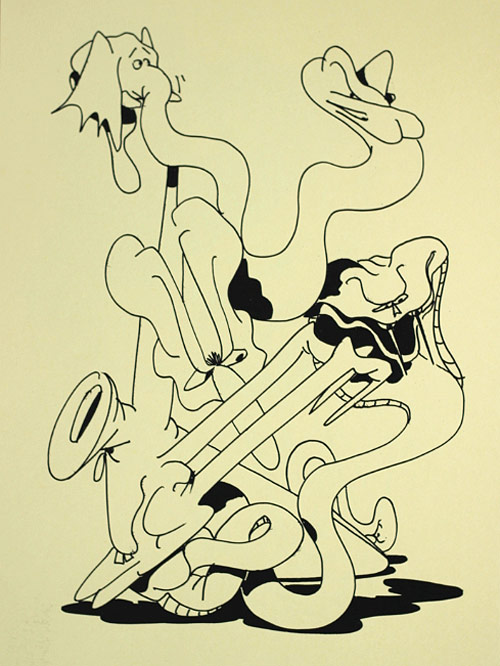 drawings and paintings by Artist Horfée