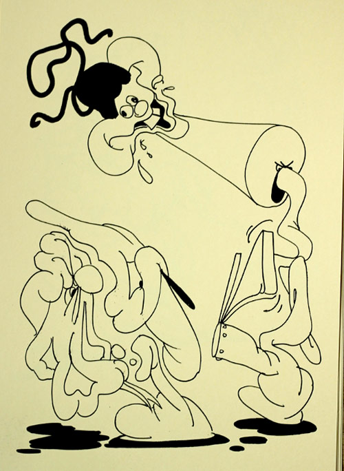 drawings and paintings by Artist Horfée