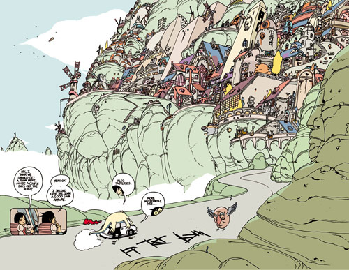 Comic artist Brandon Graham