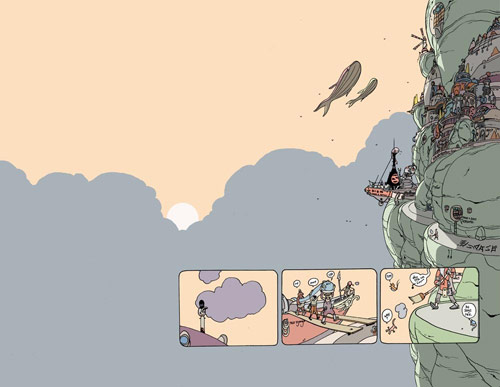 Comic artist Brandon Graham