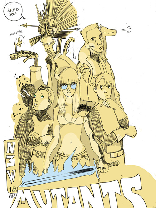 Comic artist Brandon Graham