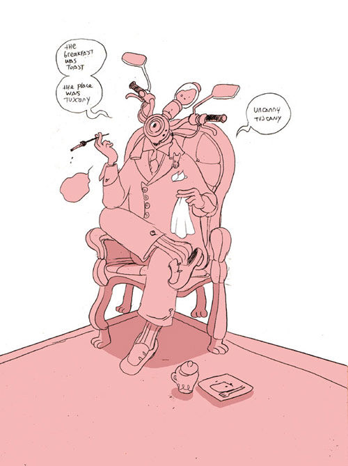 Comic artist Brandon Graham