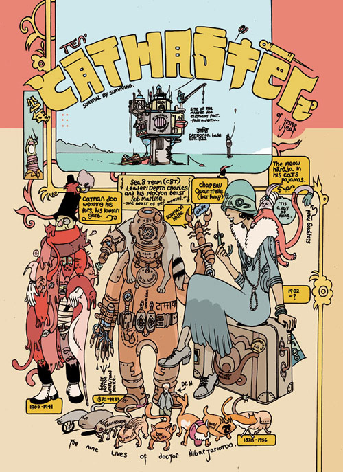 Comic artist Brandon Graham