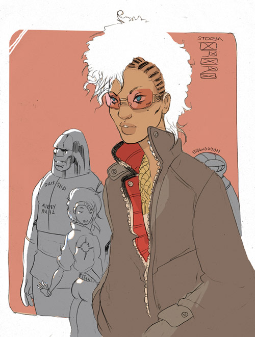 Comic artist Brandon Graham