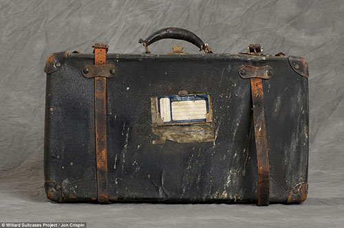 Willard Psychiatric Center Suitcases by Jon Crispin