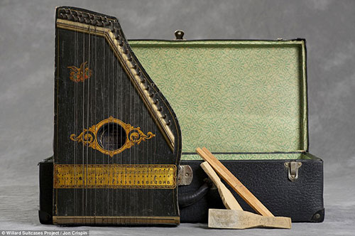 Willard Psychiatric Center Suitcases by Jon Crispin