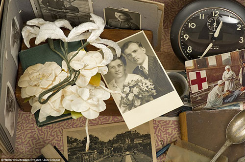 Willard Psychiatric Center Suitcases by Jon Crispin