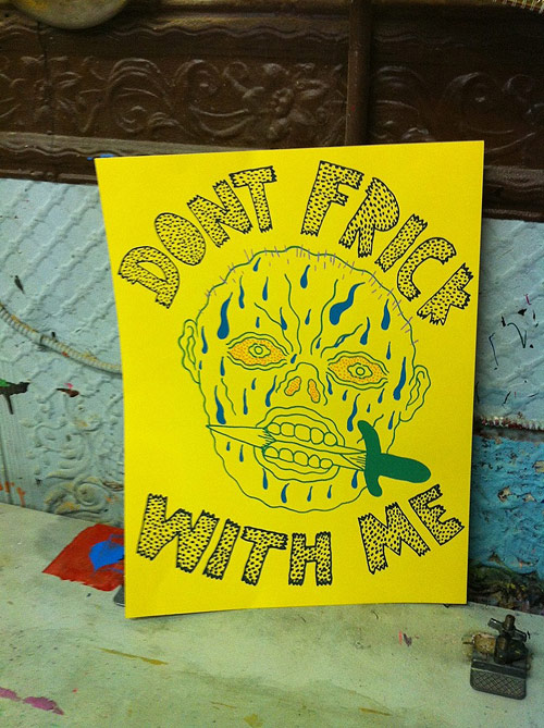 Drawings by artist Will Laren