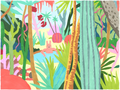 Artist illustrator Hisashi Okawa