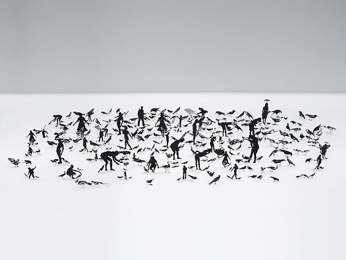 Zadok Ben-David steel sculptures blackfield