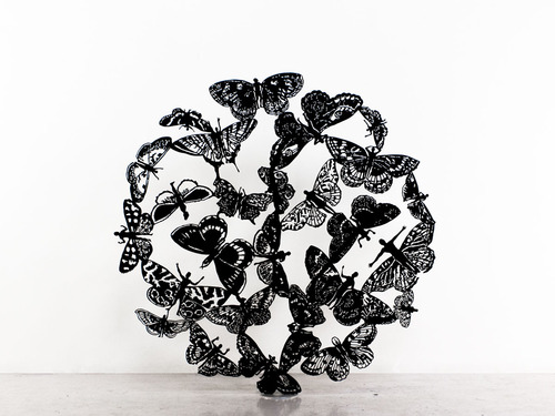 Zadok Ben-David steel sculptures blackfield