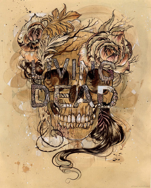 Artist illustrator Alison Ann Woodward