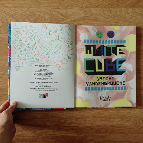 Brecht Vandenbroucke white cube book