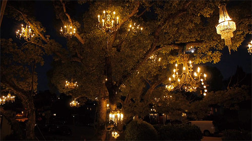 Chandelier Tree by Adam Tenenbaum