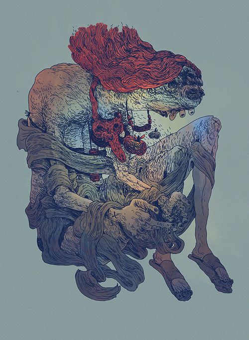 Drawings by artist Erik Svetoft