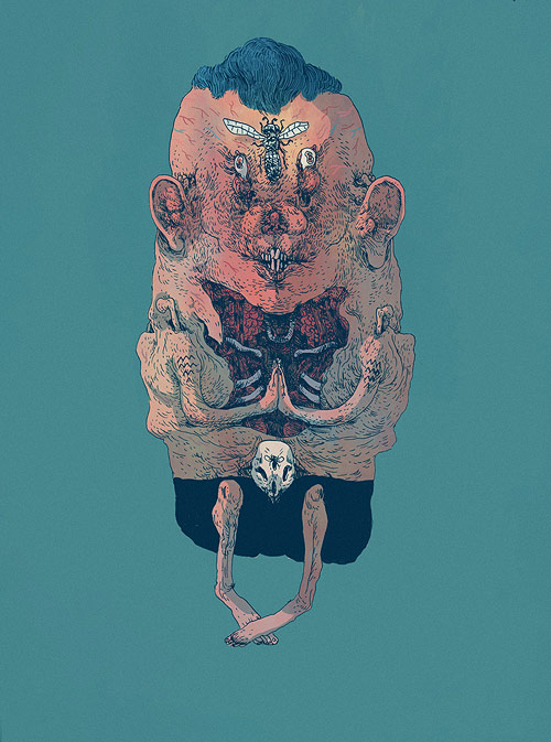 Drawings by artist Erik Svetoft