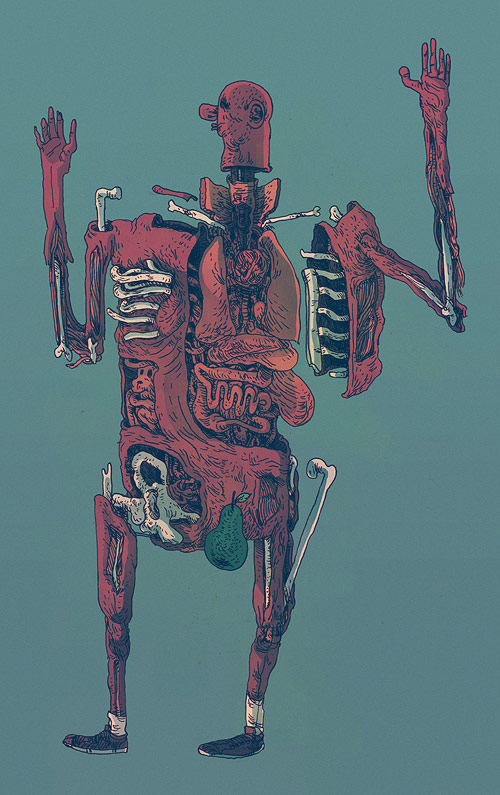 Drawings by artist Erik Svetoft