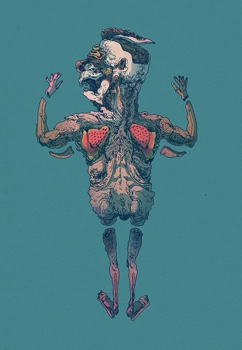 Drawings by artist Erik Svetoft