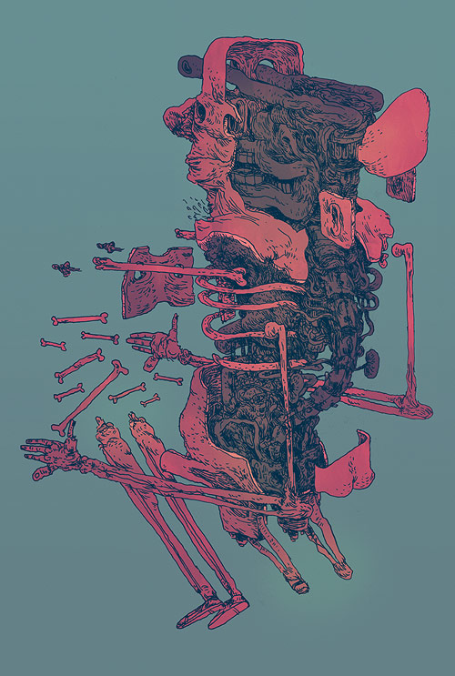 Drawings by artist Erik Svetoft