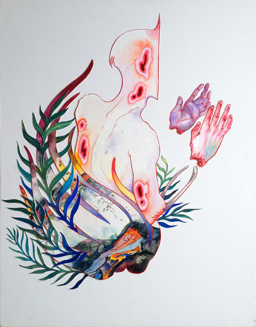 Artist painter Morgaine Faye