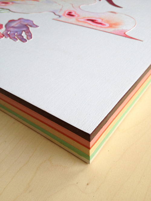 Artist painter Morgaine Faye