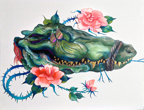 Artist painter Morgaine Faye