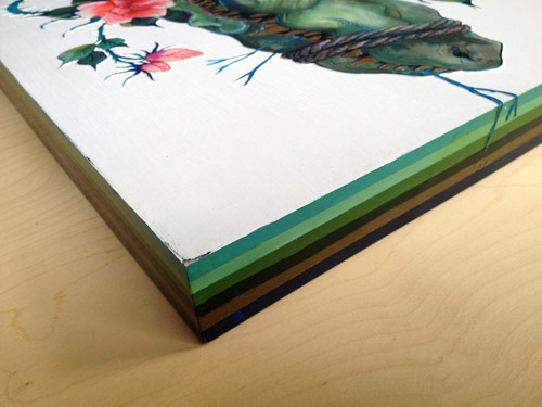 Artist painter Morgaine Faye