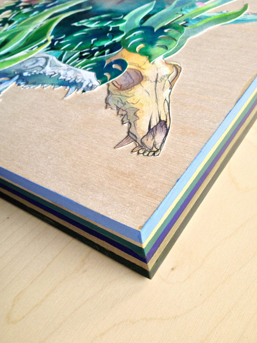 Artist painter Morgaine Faye