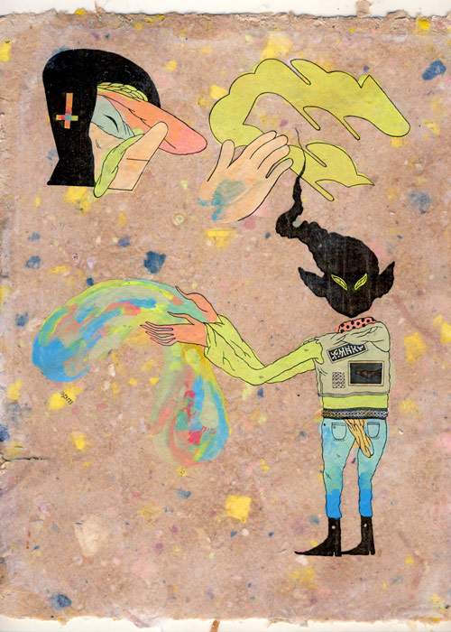 Drawings by artist Patrick Kyle