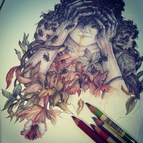 Artist illustrator Sam Yong