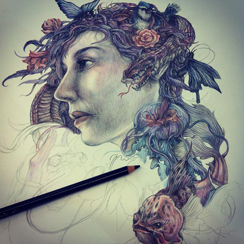 Artist illustrator Sam Yong