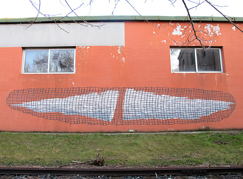 Street paintings by artist G . Loois