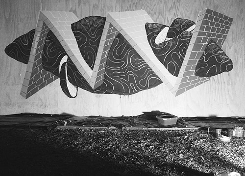 Street paintings by artist G . Loois