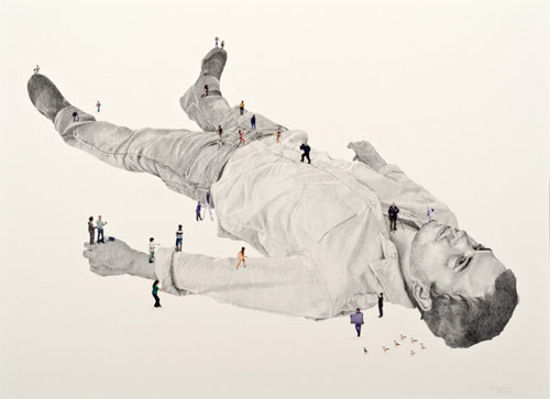 Drawings by artist Alejandrina Herrera