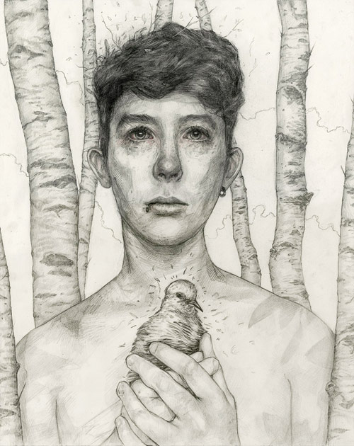 Drawings by artist T. Dylan Moore