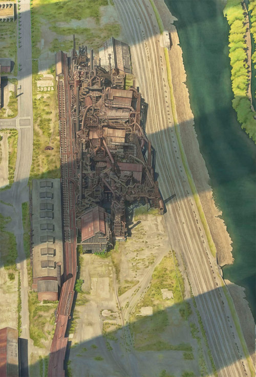 Artist painter Micah Ganske