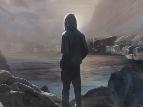 Paintings by artist Seamus Conley