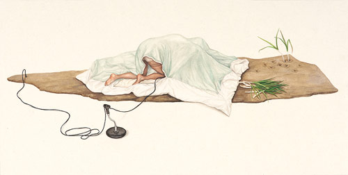 Artist painter Lee Jin Ju