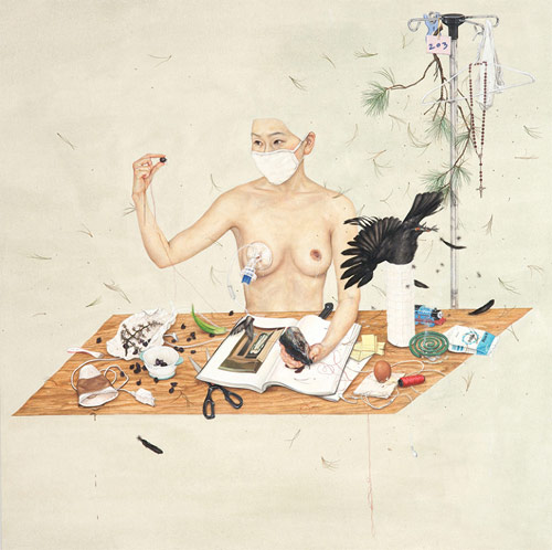 Artist painter Lee Jin Ju