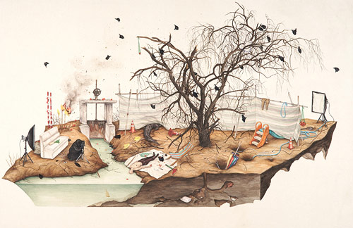 Artist painter Lee Jin Ju