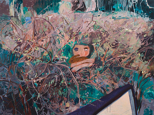 Artist painter Makiko Kudo