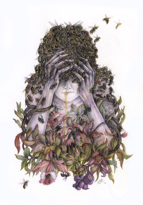 Artist Sam Yong drawings