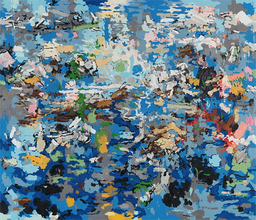 Artist painter Uwe Kowski