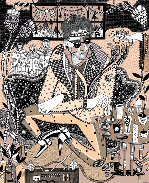 Vancouver based artist illustrator Ola Volo