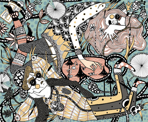 Vancouver based artist illustrator Ola Volo