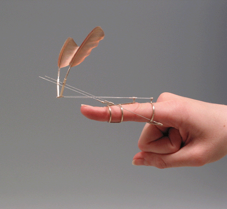 Wings by metalsmith Dukno Yoon