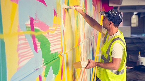 Artist painter HENSE