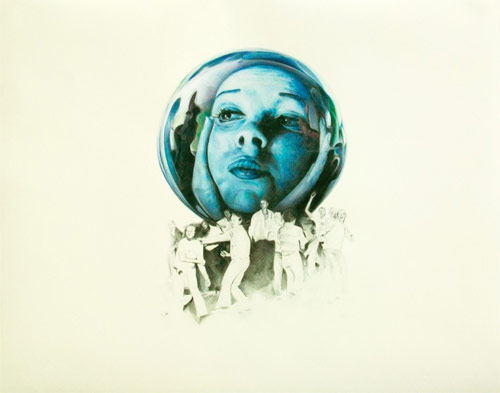 Drawings by artist Joe Sinness