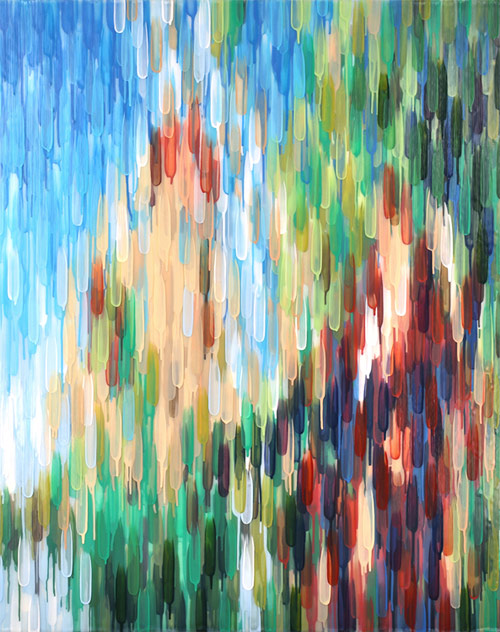 Paintings by Toronto-based artist Katharine Harvey